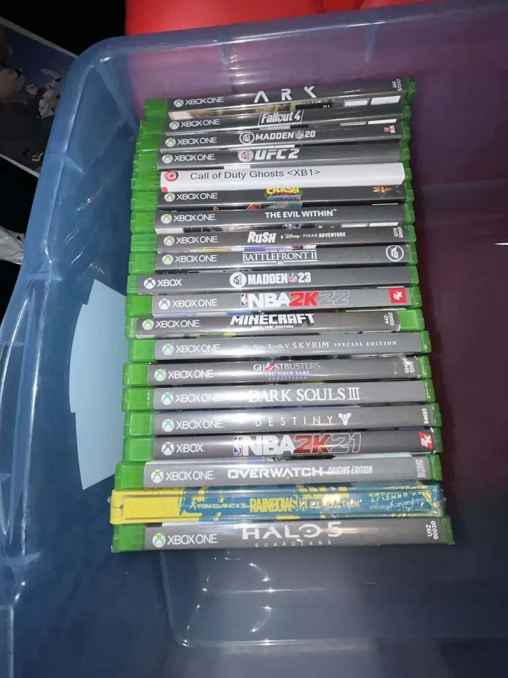 Xbox One Video Games Lot of 20 Games Assorted Titles Minecraft sold